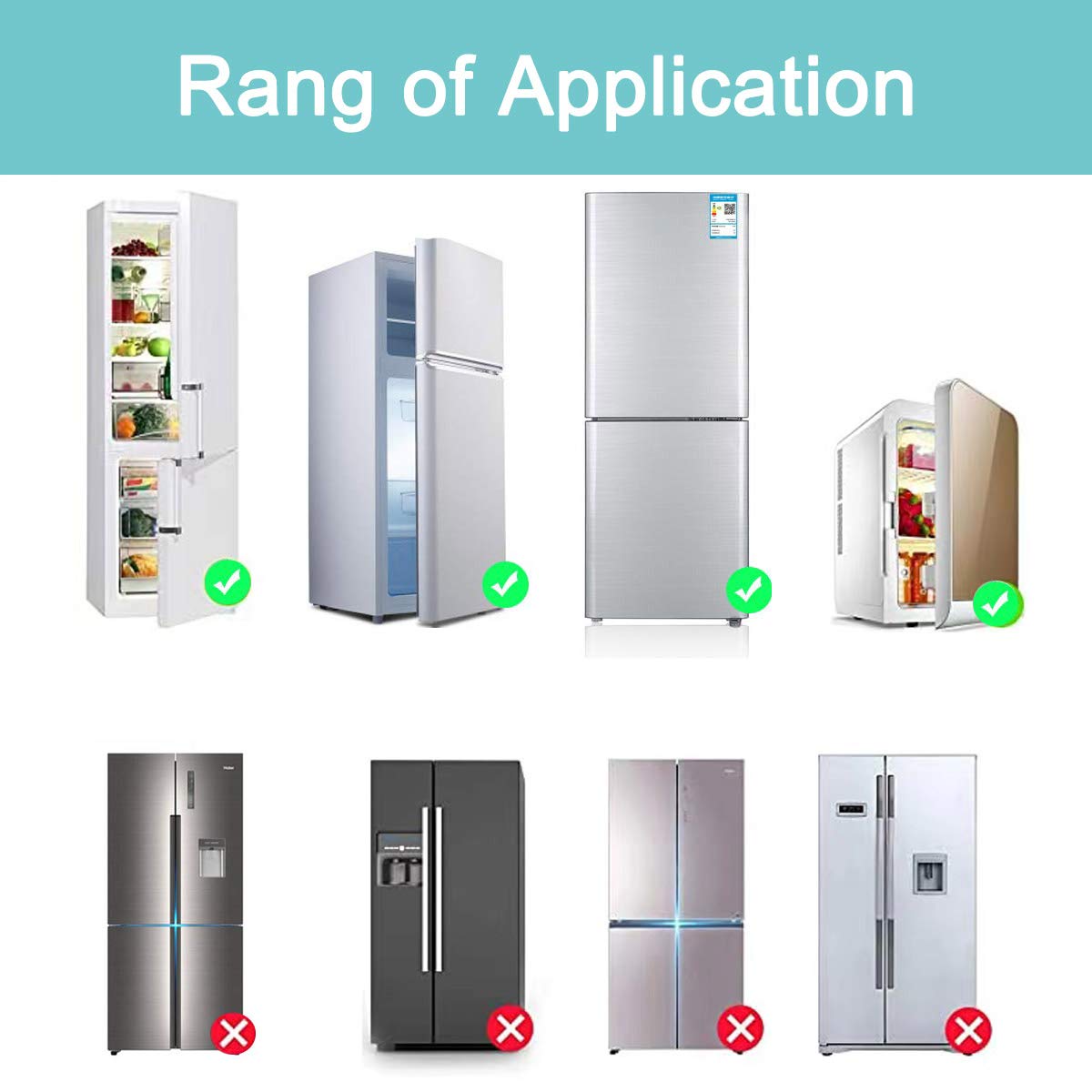 1+1 GRATIS | Lockrina™ – Kindersicherung für Kühl- & Gefrierschrank