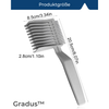 Gradus™ Profi Haarkamm – Fade und Bart Styling