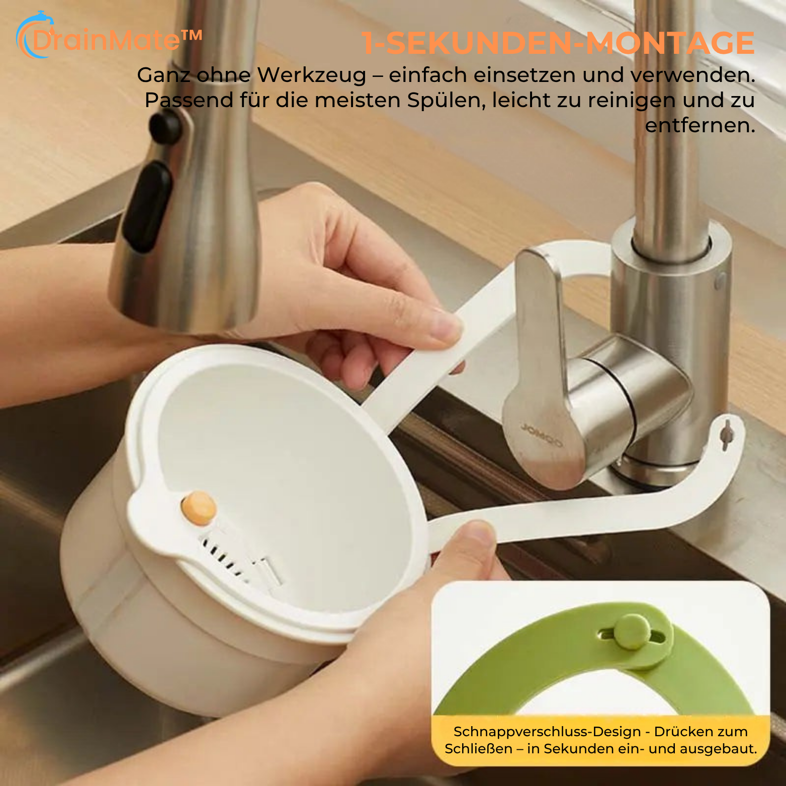 DrainMate™ Abtropfkorb zum Einhängen