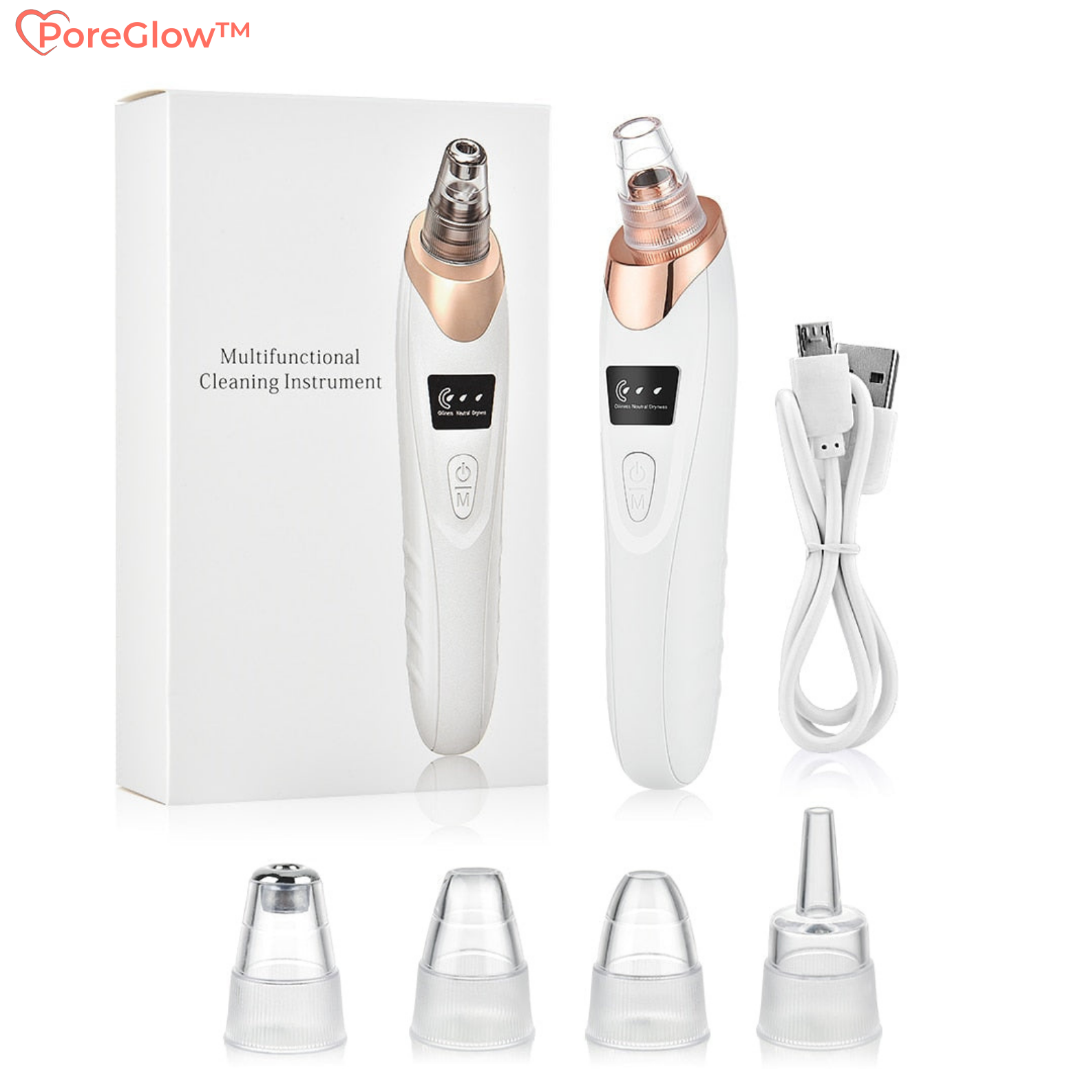 PoreGlow™ Mitesser Entferner Set