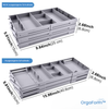 OrgaForm™ Schubladen Organizer 3-stufig