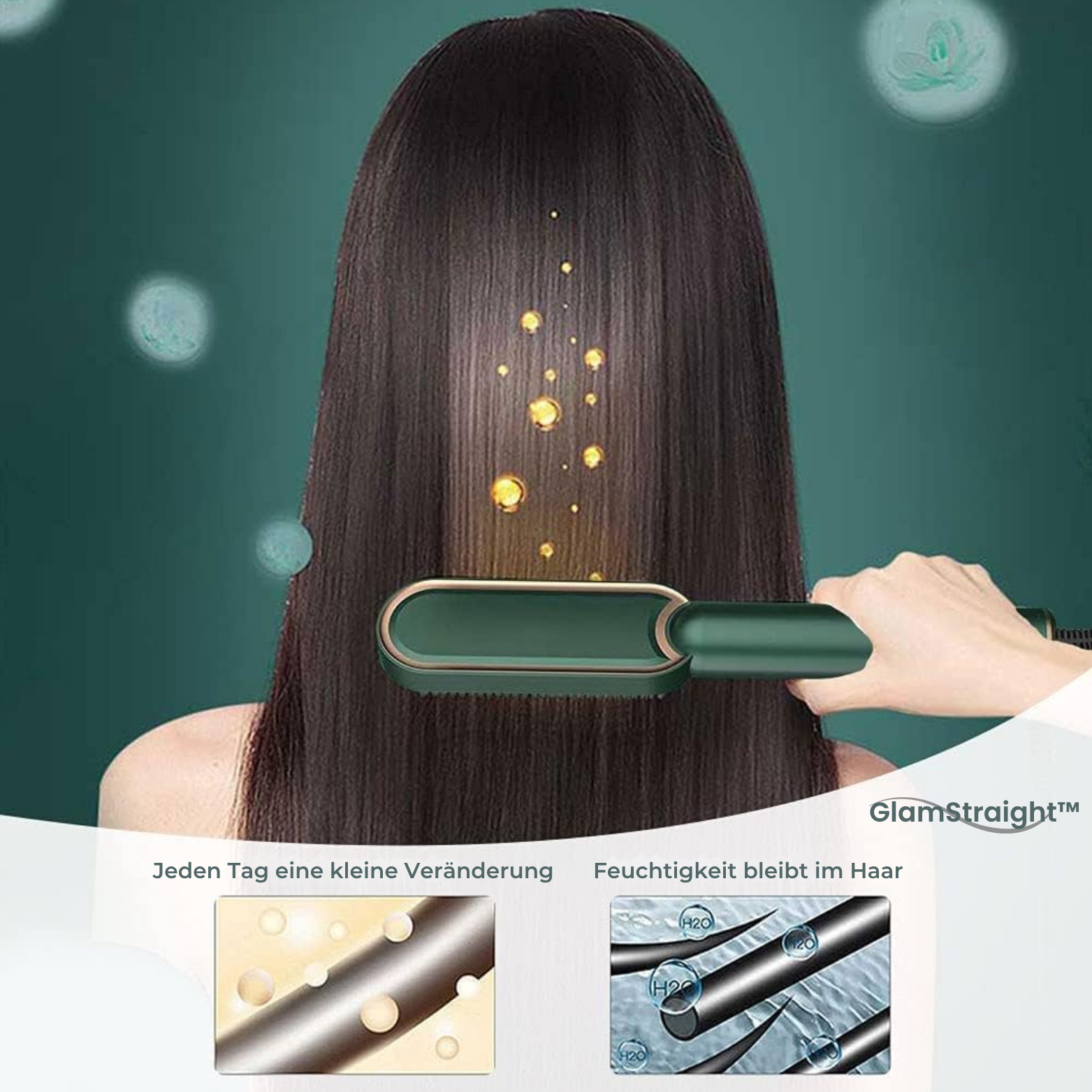 GlamStraight™ Glättbürste Elektrisch