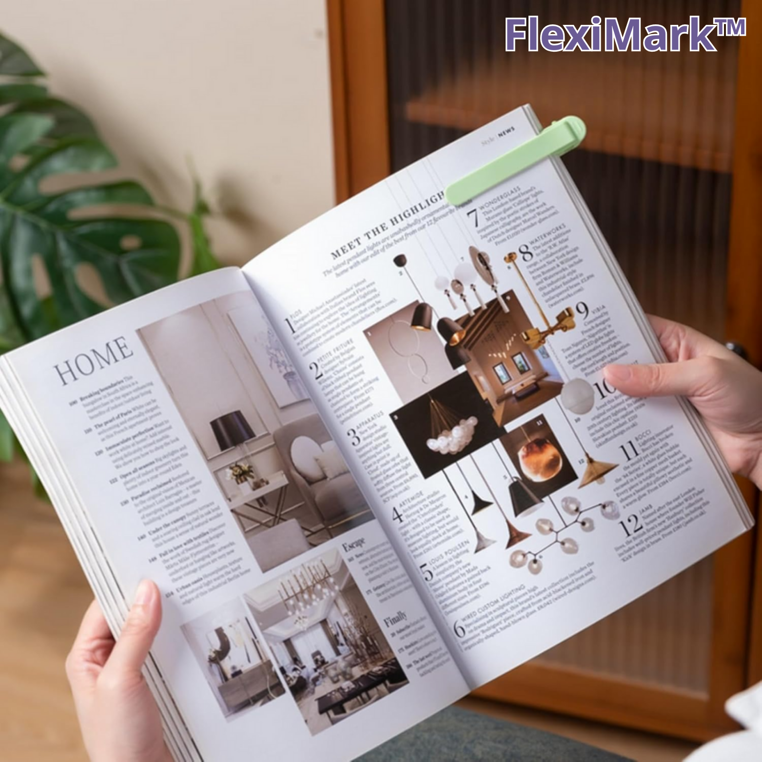 6+6 GRATIS | FlexiMark™ Silikon Lesezeichen