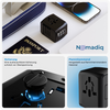 Nomadiq Weltadapter mit USB & Schnellladefunktion