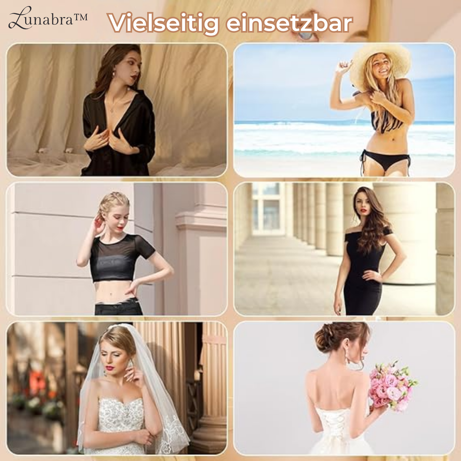 Lunabra™ Selbstklebender Push-up BH
