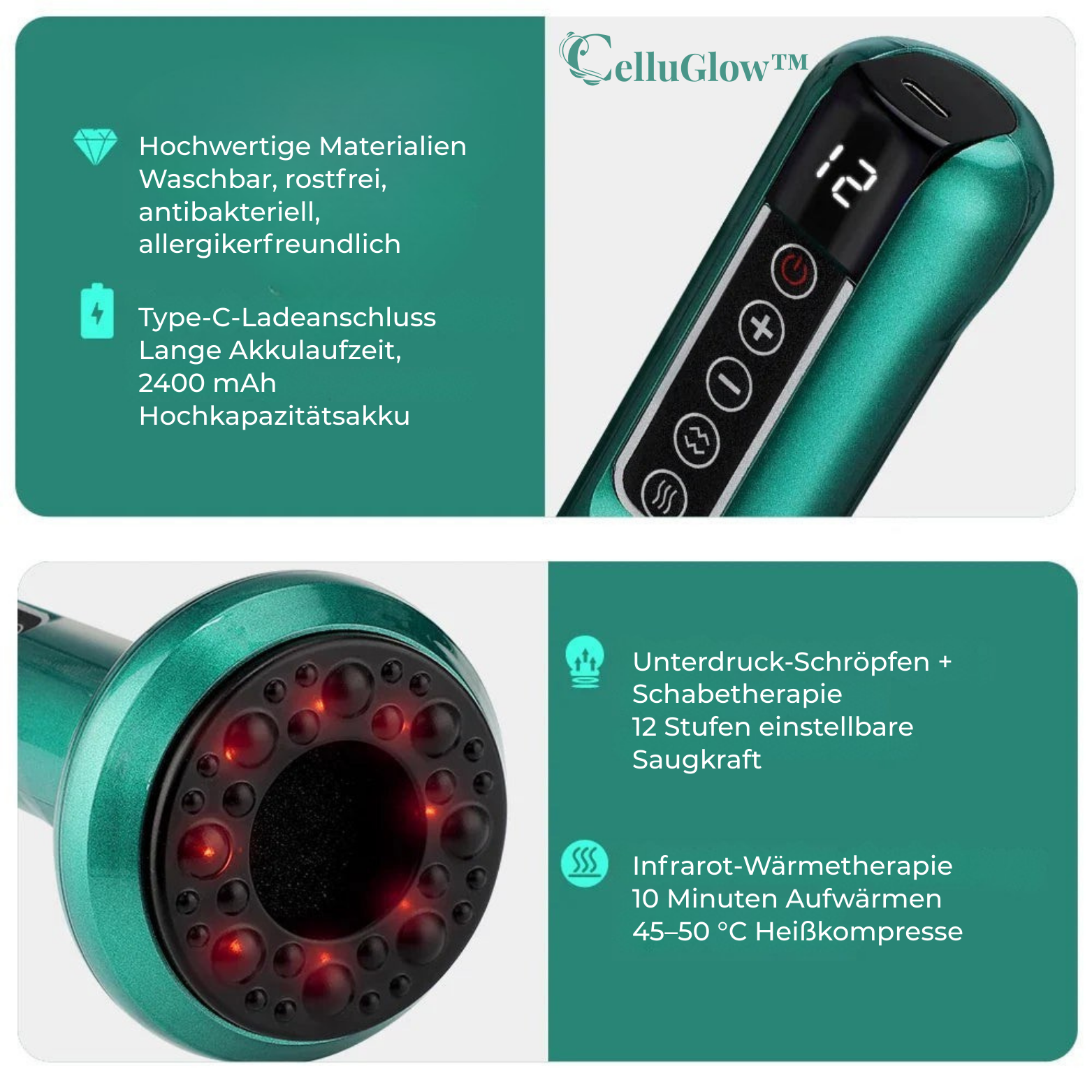 CelluGlow™ Anti-Cellulite Massagegerät