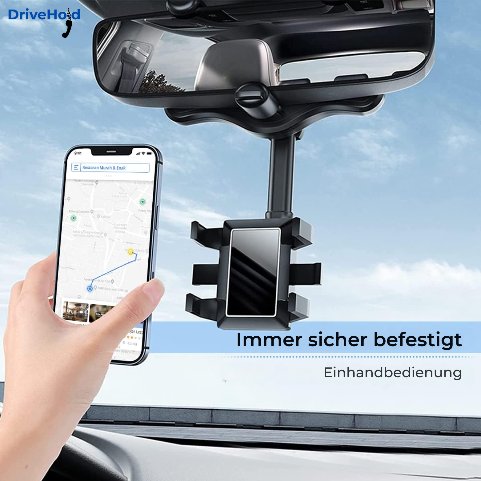 DriveHold 360° Handyhalter Auto