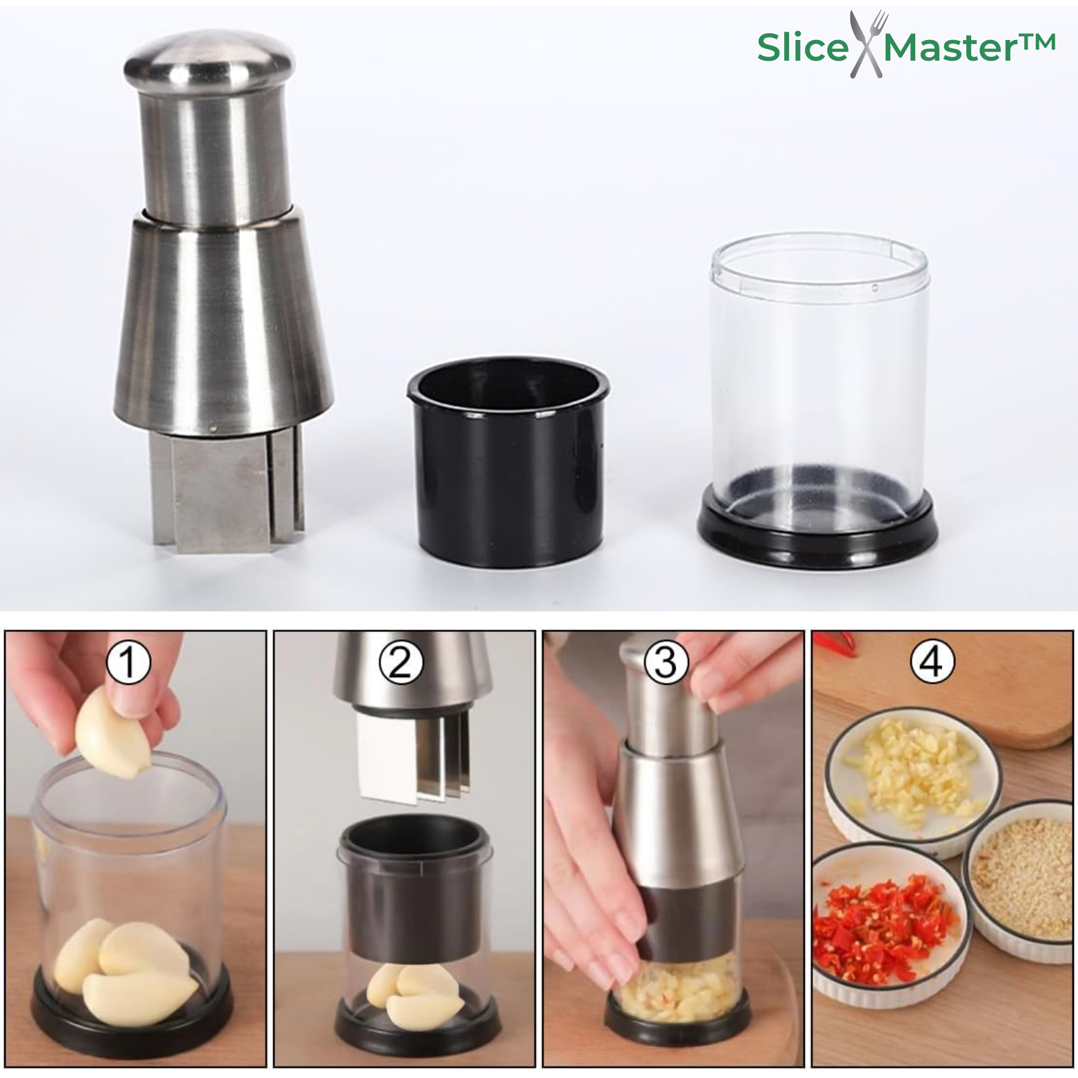 SliceMaster™ Knoblauchpresse