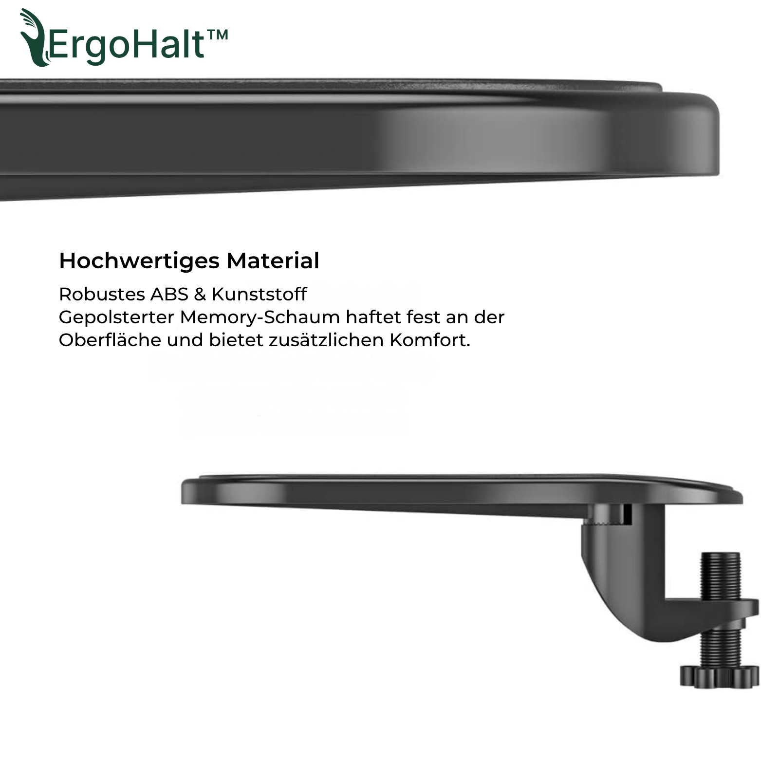 ErgoHalt™ Verstellbare Armstütze für Schreibtisch