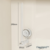 FlexHold™ Küchenrollenhalter mit Saugnapf