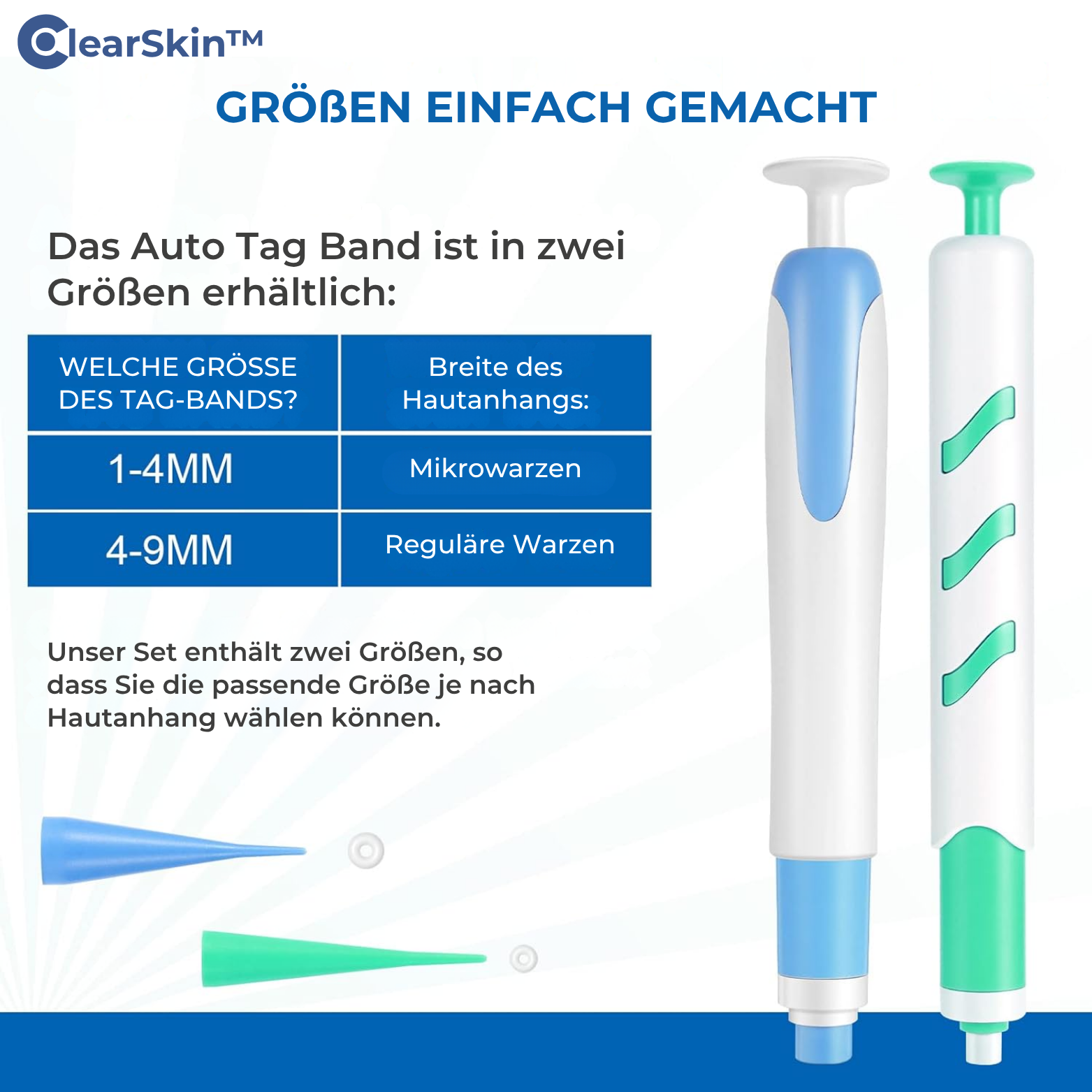 ClearSkin™ Warzenentferner Stift