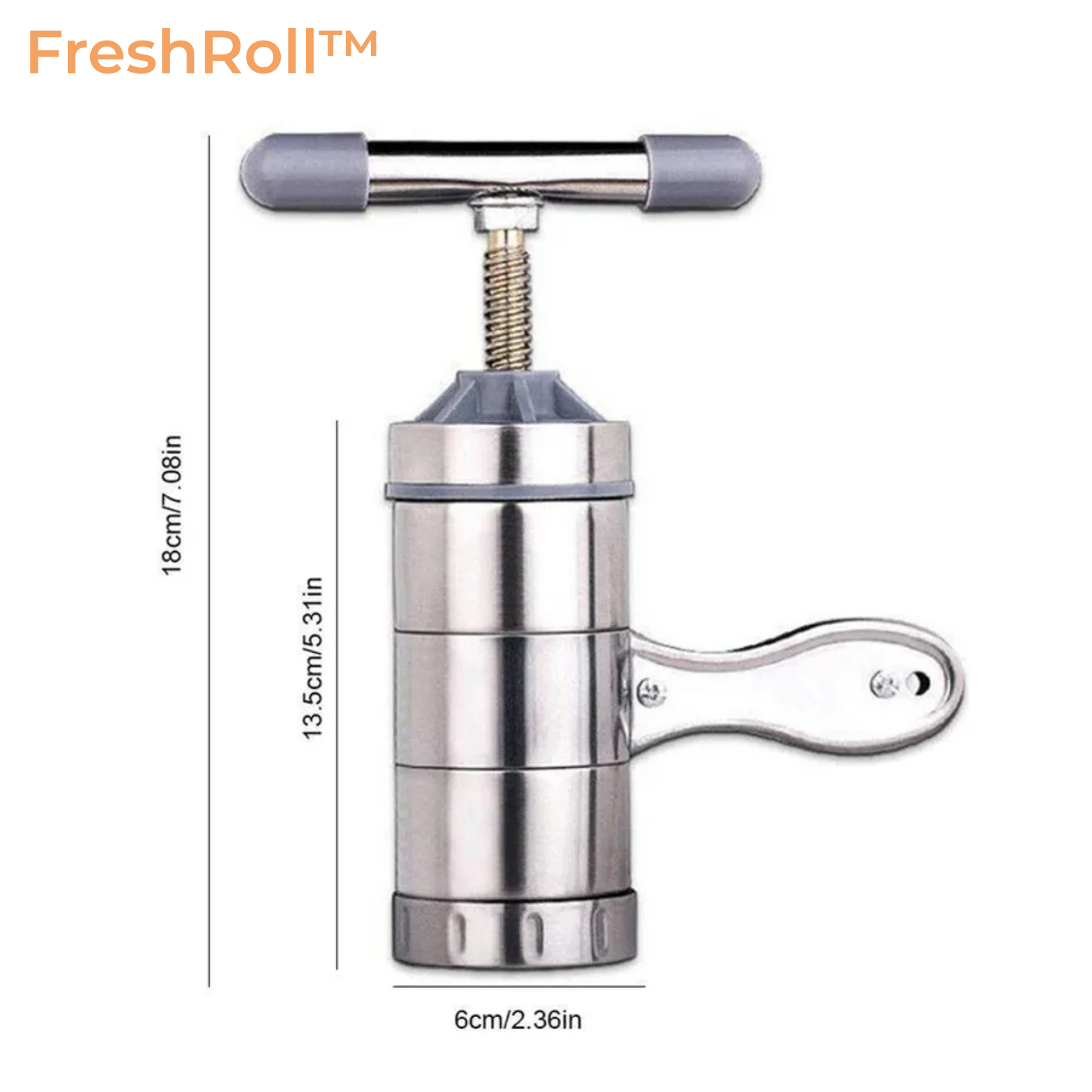 FreshRoll™ Edelstahl Nudelmaschine