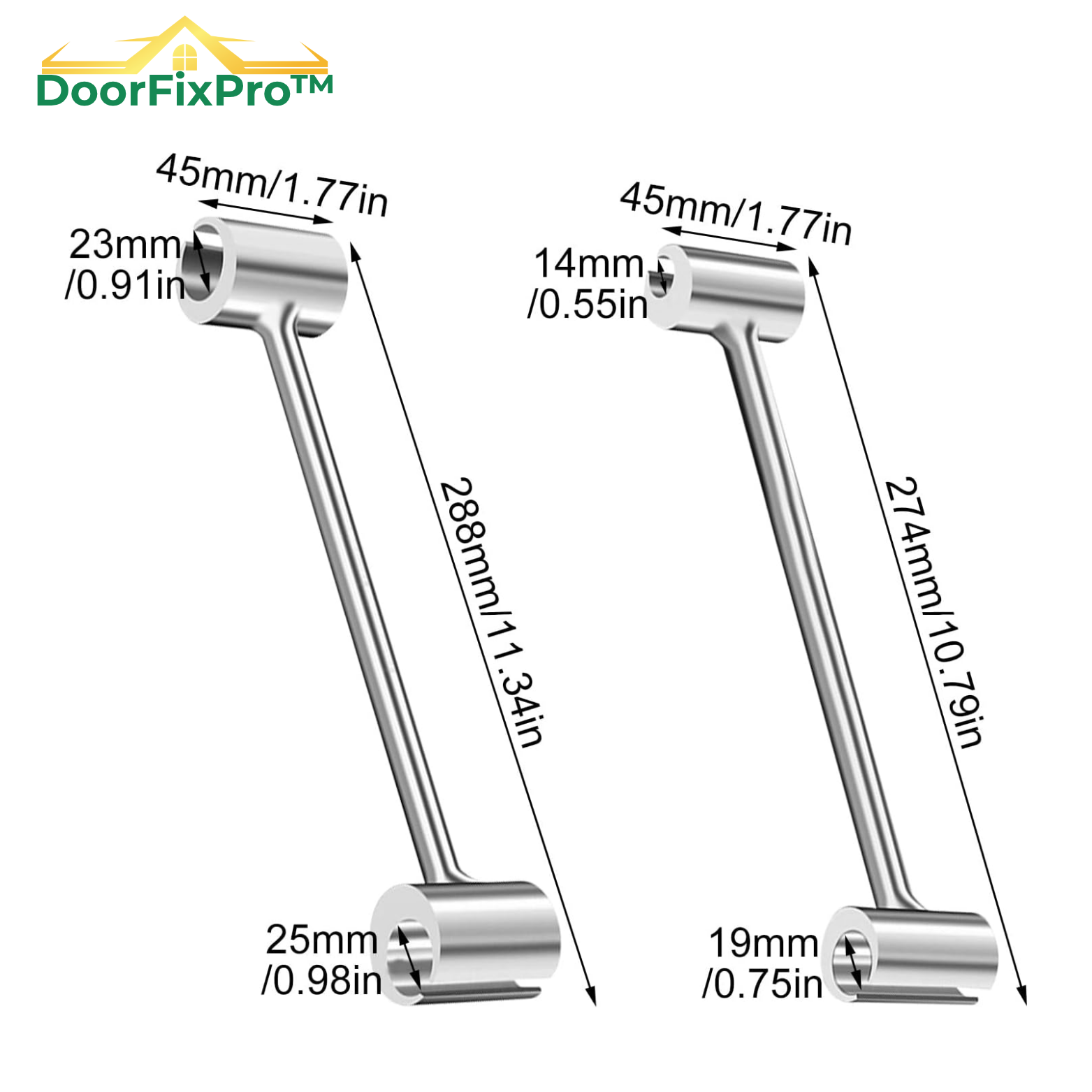 DoorFixPro™ Scharnierspalt Einstellwerkzeug