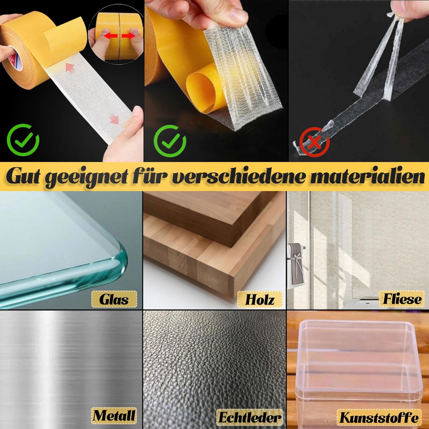 1+1 GRATIS | Sutape™ Selbstklebendes Klebeband