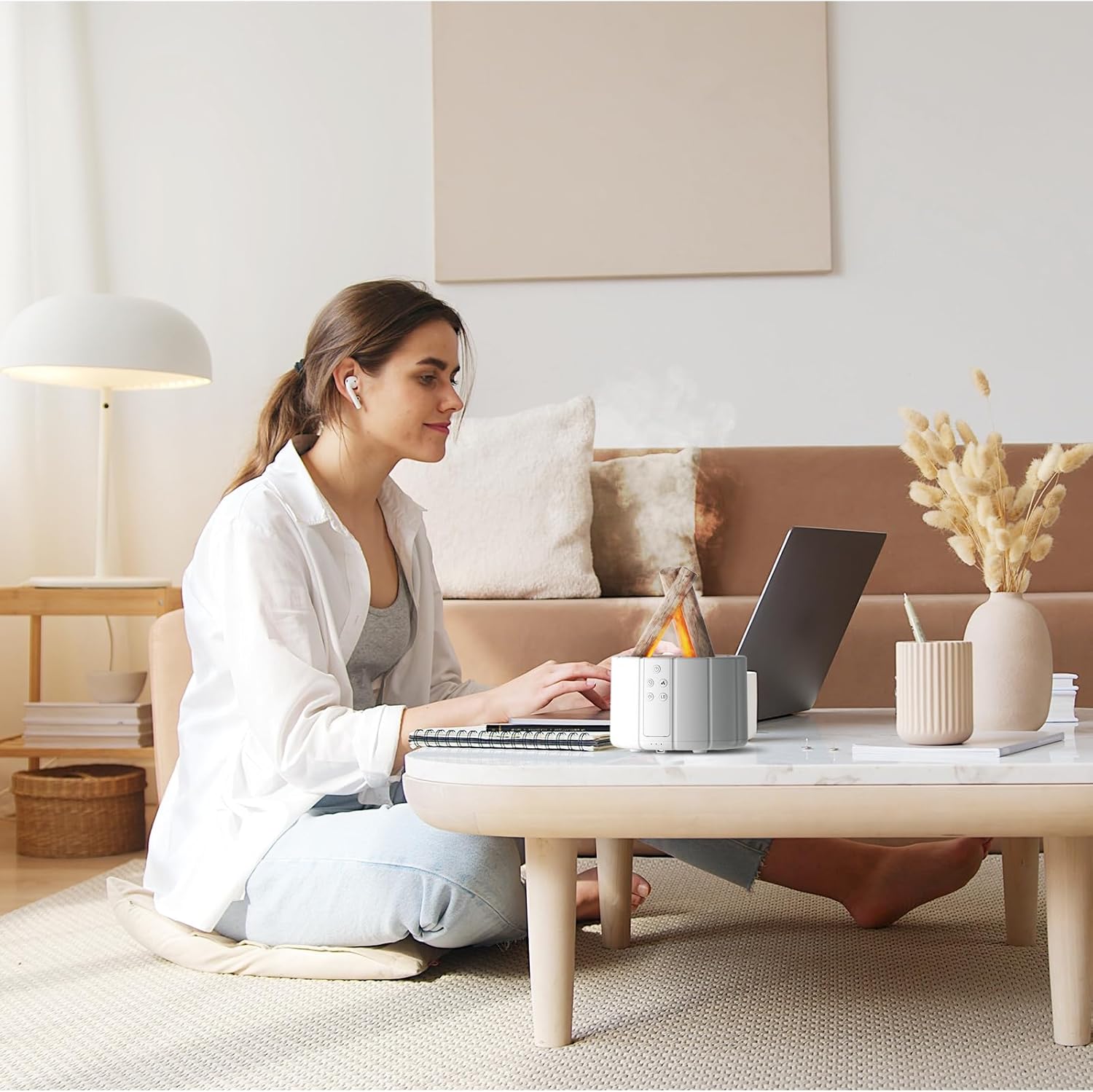 AromaGlow™ | Flammen Öl Diffuser mit Fernbedienung