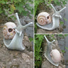 CreepySnail™ – Handgemachte Halloween Schnecke Dekofigur