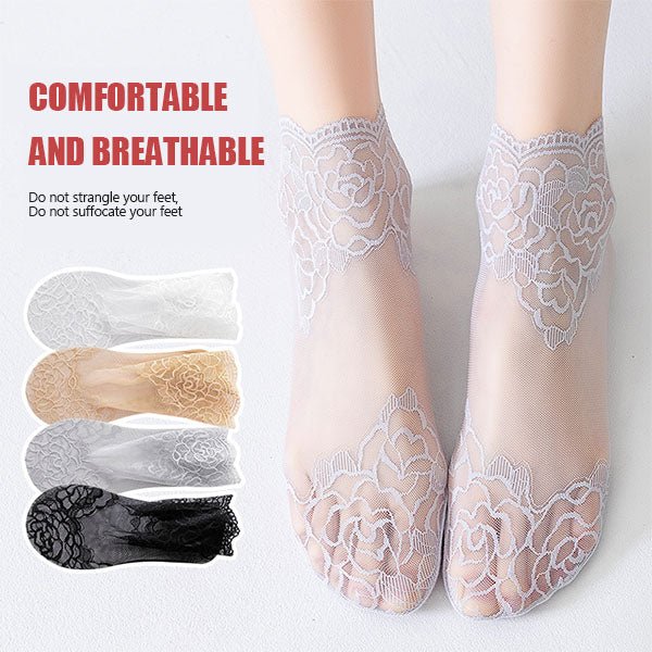 2+2 GRATIS | LaStride™ - Unsichtbare Spitze Socken