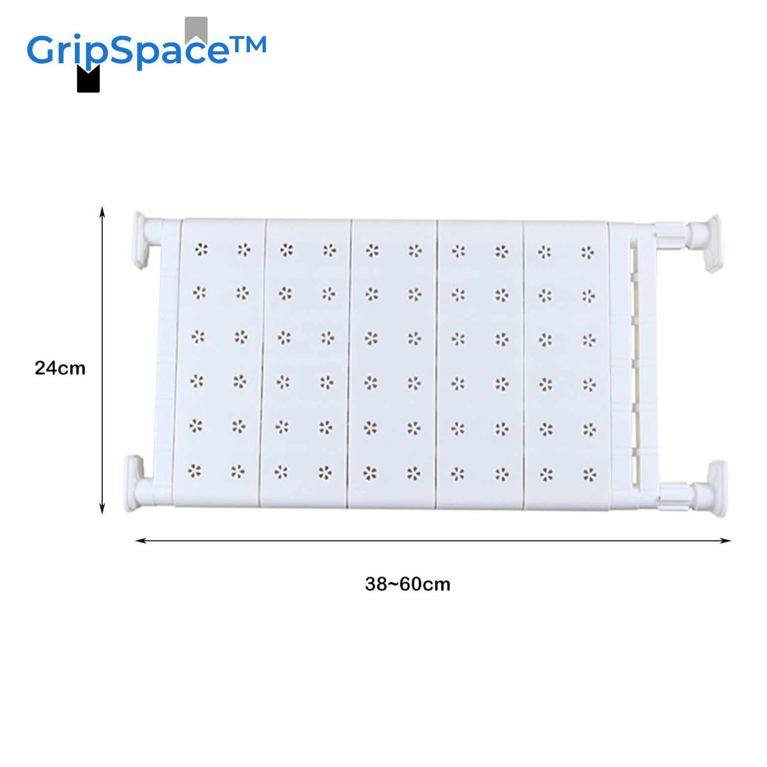 GripSpace™ Teleskopregal ohne Bohren