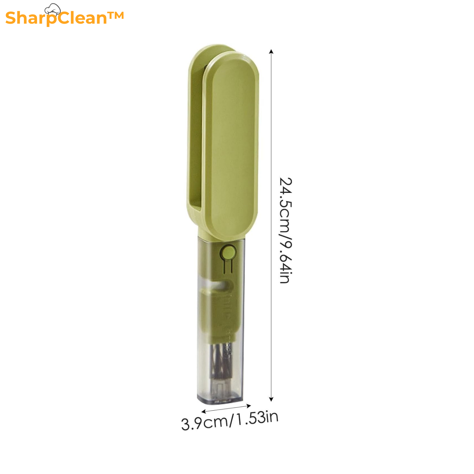 SharpClean™ Messer und Besteck Bürste 3-in-1