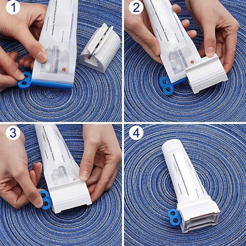 1+2 GRATIS | ToRly™ Rollrohr Zahnpasta-Quetscher