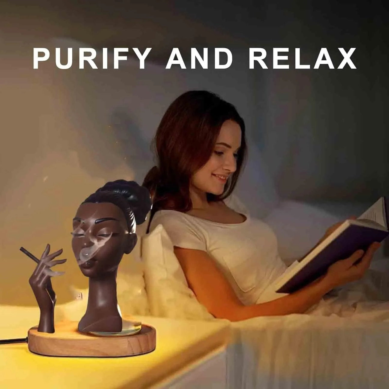 SereCulpt™ – Räucherfigur und Deko-Statue für eine ruhige, elegante Atmosphäre