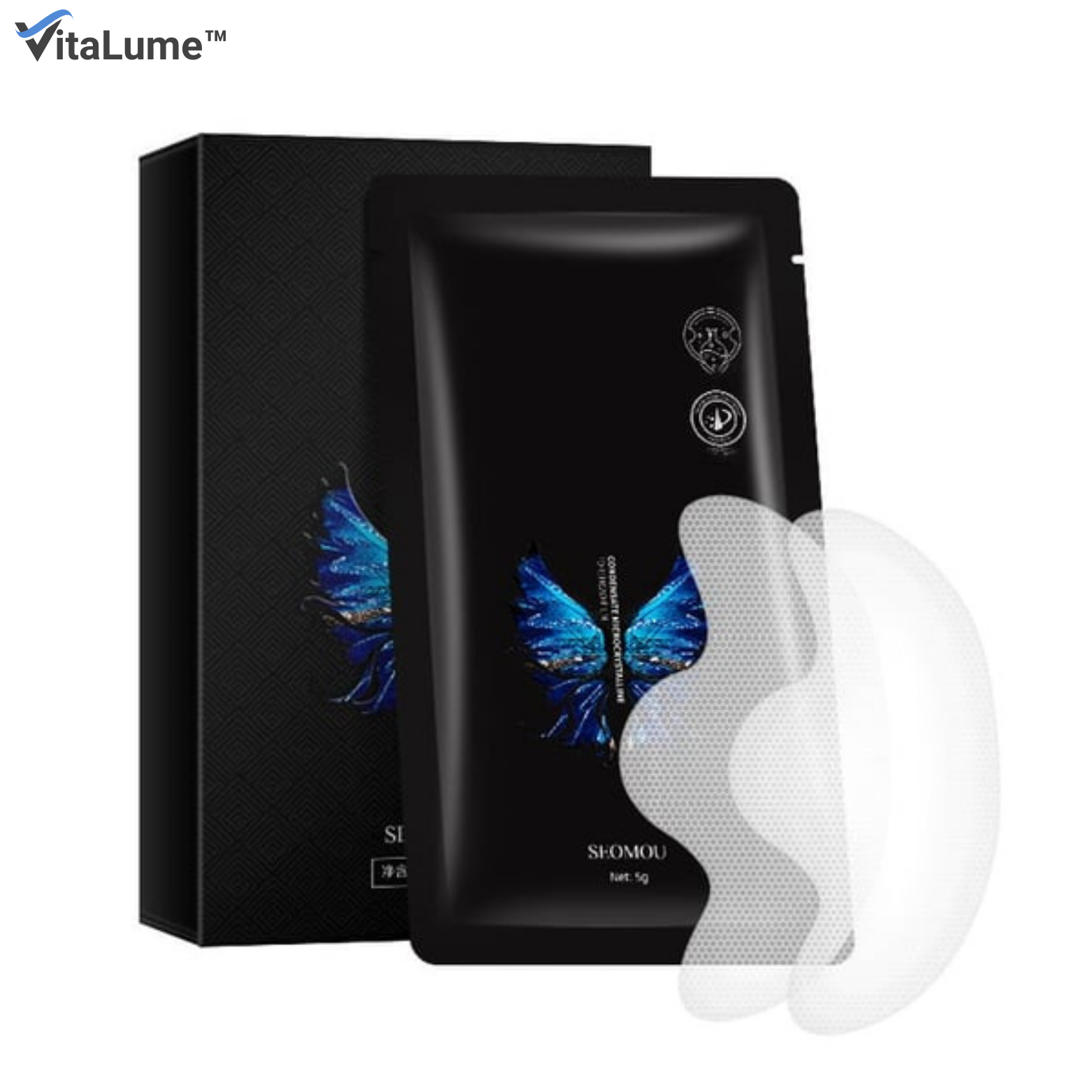 1+1 GRATIS | VitaLume™ Falten Patches – Microkristall und Hyaluronsäure