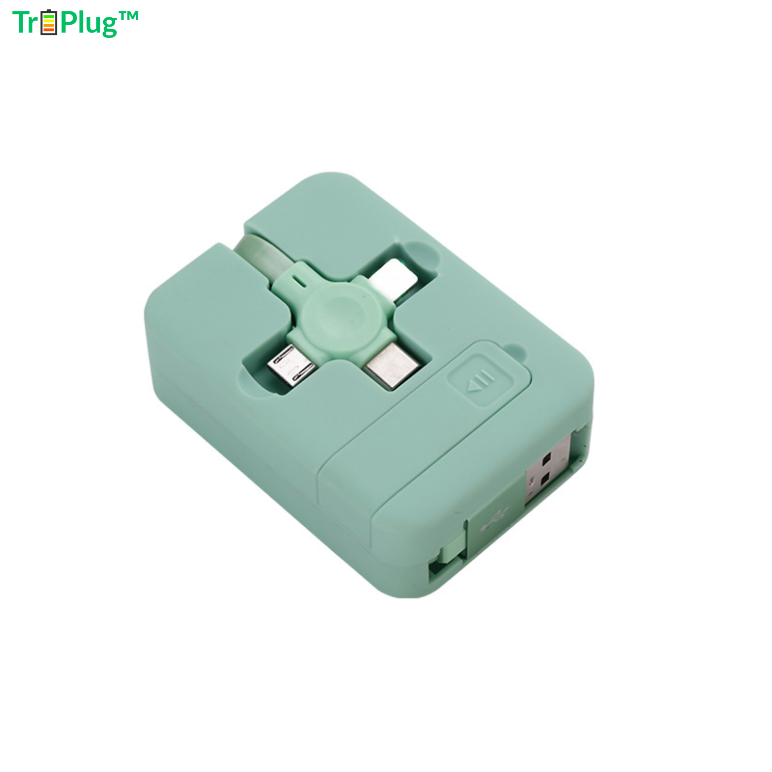 TriPlug™ 3-in-1 Ladekabel – USB-C, Micro USB & Lightning