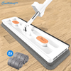 SwiftMop™ 360° Bodenwischer mit Auswringfunktion & Microfaser-Pads