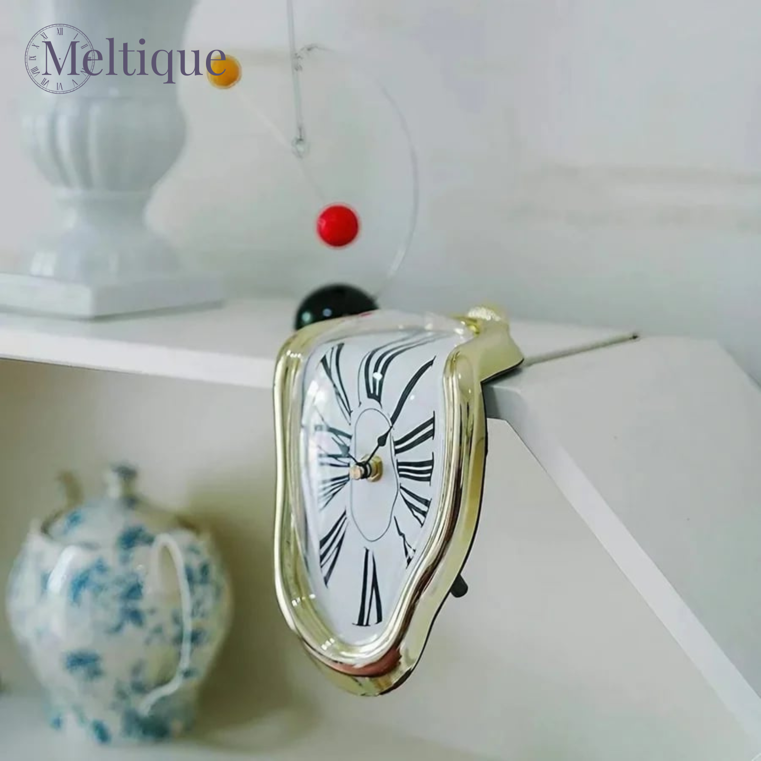 Meltique Schmelzuhr im Dali-Stil