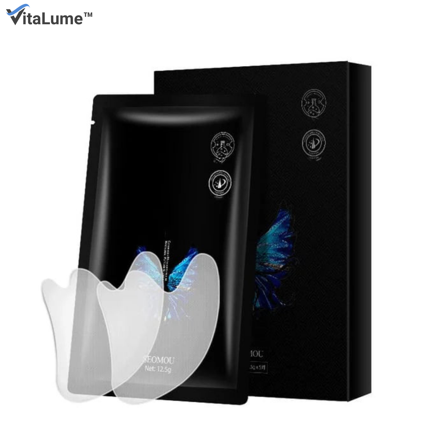 1+1 GRATIS | VitaLume™ Falten Patches – Microkristall und Hyaluronsäure