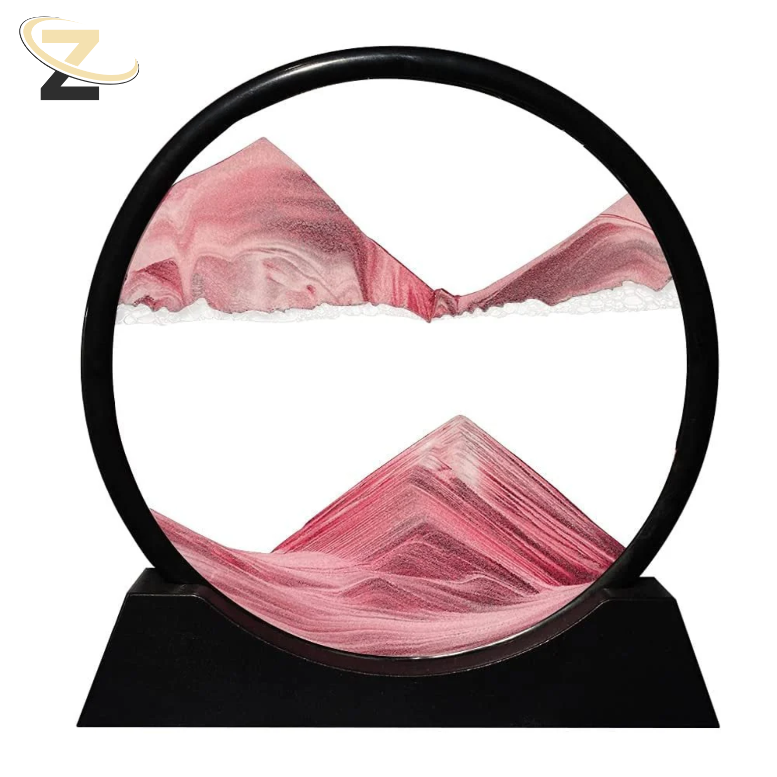 ZenScape™ 3D Sandbild – Dynamische Sandkunst für Büro & Zuhause
