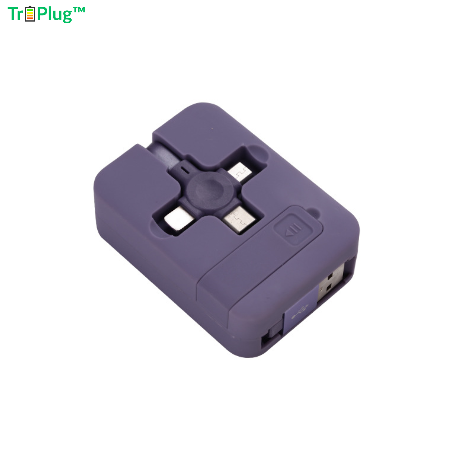 TriPlug™ 3-in-1 Ladekabel – USB-C, Micro USB & Lightning