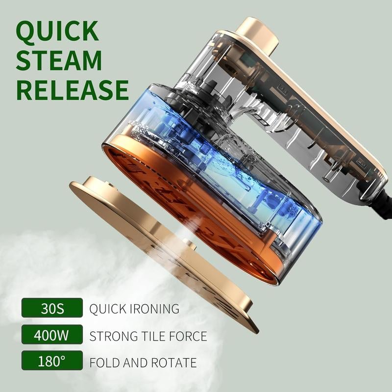 MiniPress™ – Kompaktes Reisebügeleisen für unterwegs