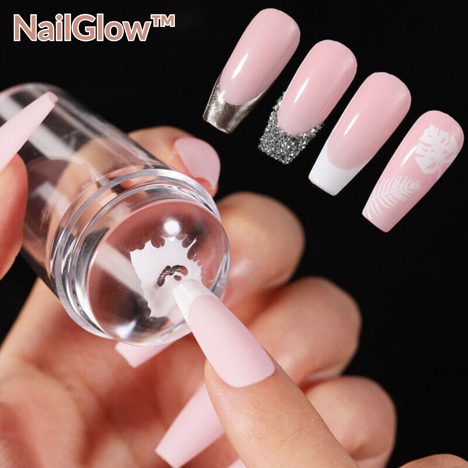 1+1 Gratis | NailGlow™ Verabschieden Sie sich von komplizierten und chaotischen Nailart-Anwendungen