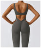 Simnia™ - Schlaghosen-Jumpsuit mit V-Rücken