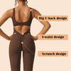 Simnia™ - Schlaghosen-Jumpsuit mit V-Rücken