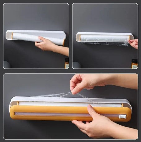 Wrabin™ – Foliencutter mit Rollenhalter