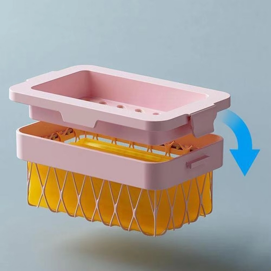 1+2 GRATIS | Latherine™ 2-in-1 Seifenschale und Schaumnetz