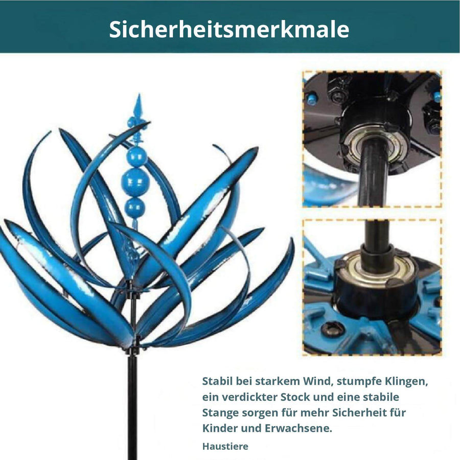 Serety™ – Erlebe die Schönheit des Lotus-Windspinners