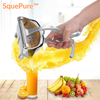 SquePure™ - üheloses Entsaften von Zitrusfrüchten
