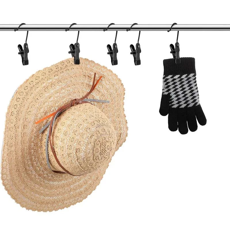 2+2 GRATIS | Claby™ – Tragbare Kleiderbügel-Clips für Reisen und unterwegs