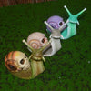 CreepySnail™ – Handgemachte Halloween Schnecke Dekofigur