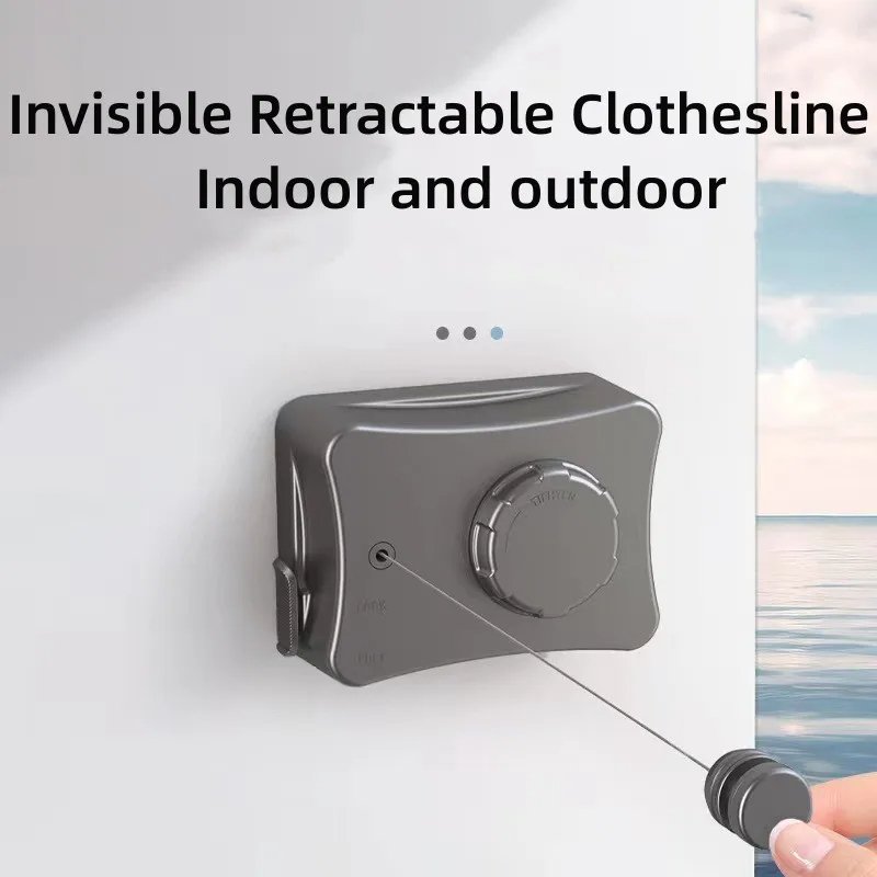 Landre™ – Einziehbare Wäscheleine (5,1 m)