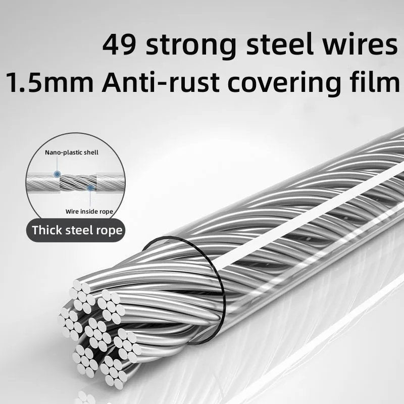 Landre™ – Einziehbare Wäscheleine (5,1 m)