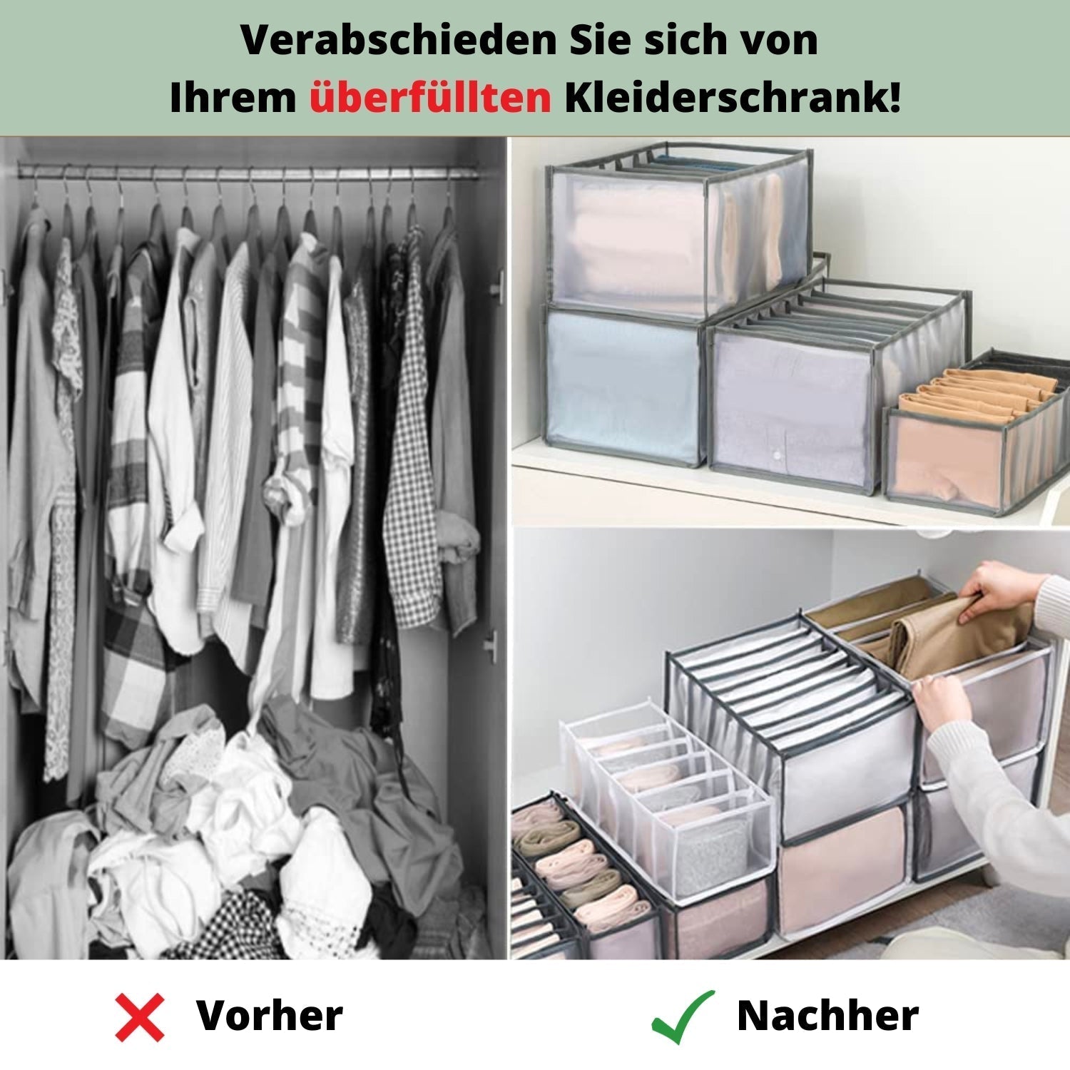 2+1 GRATIS | GridMulti™ Organise Intelligenter Platzsparer