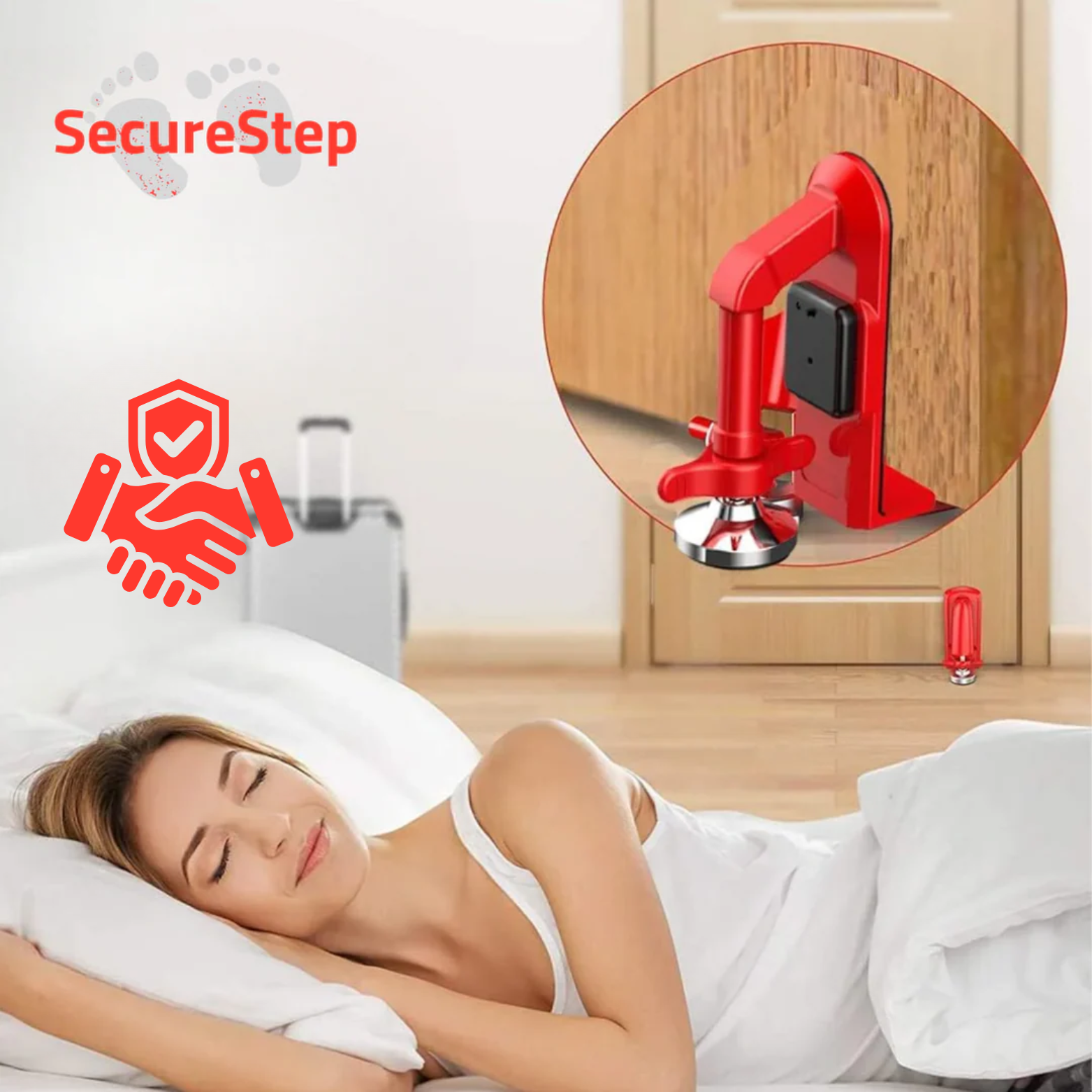 SecureStep Türstopper mit Alarm
